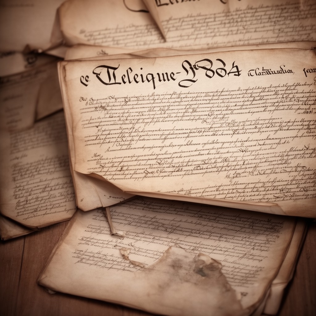 AI-generated illustration of Constitution of 1864 (Greece)