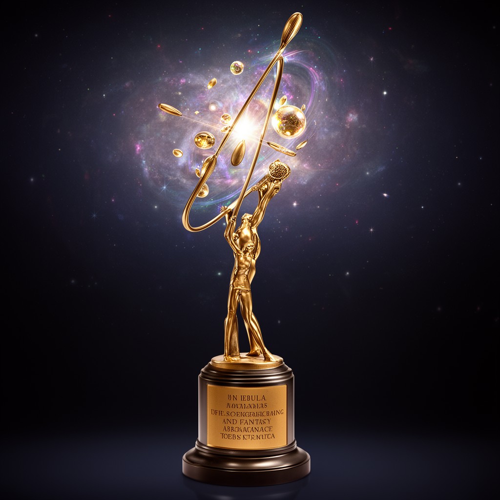 AI-generated illustration of Nebula Award