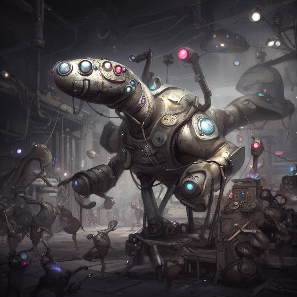 AI-generated illustration of Vogon