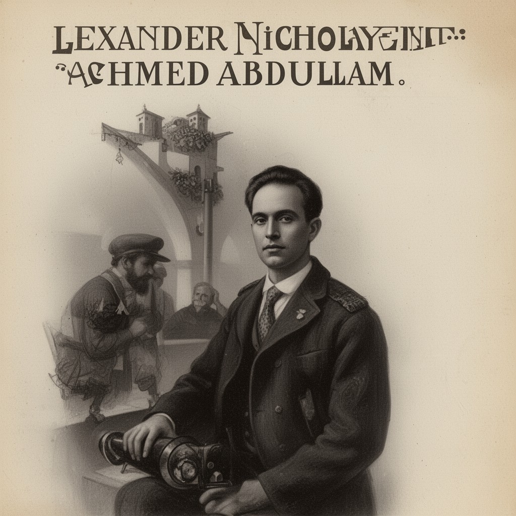 AI-generated illustration of Alexander Nicholayevitch Romanoff