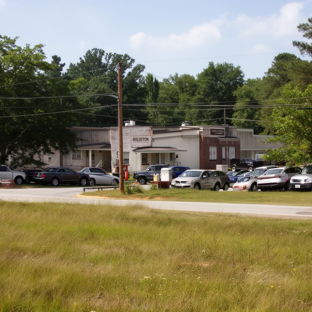AI-generated illustration of Goldston, North Carolina