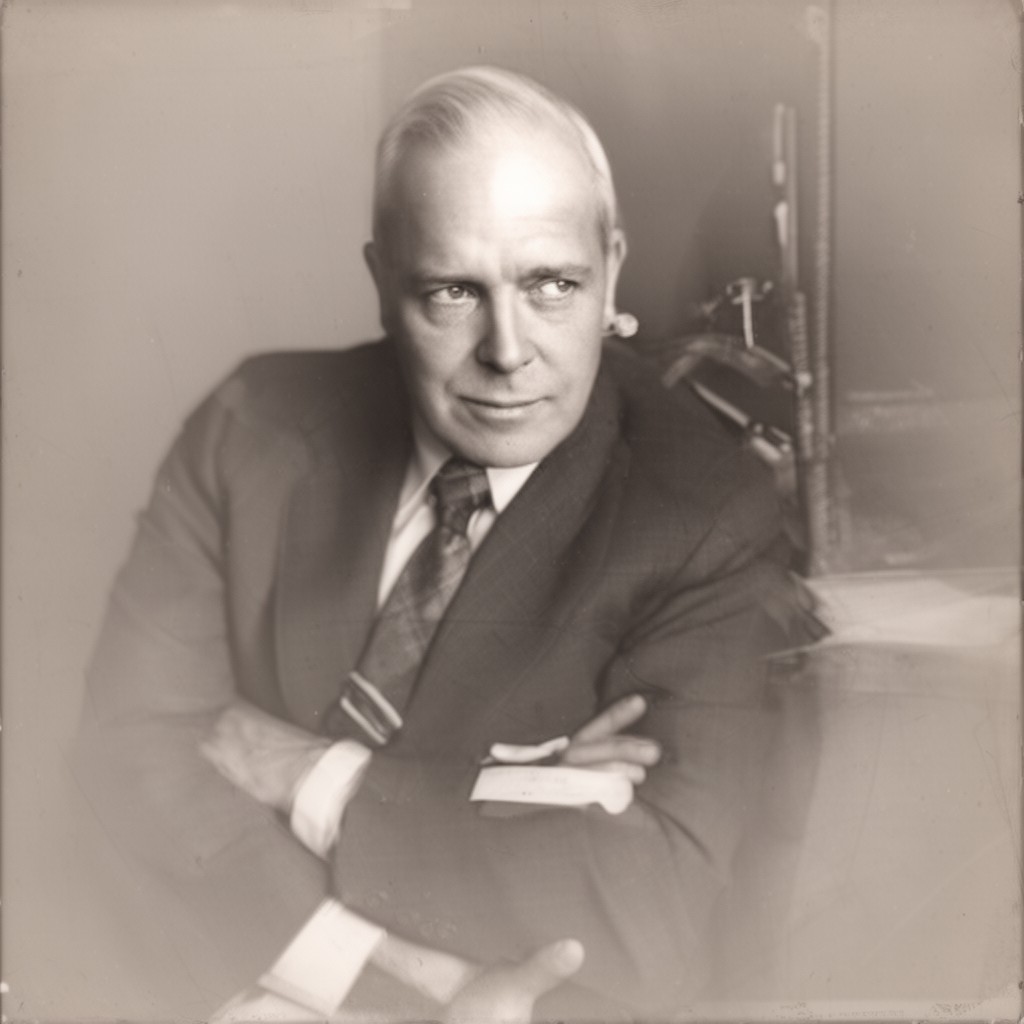 AI-generated illustration of William Karush