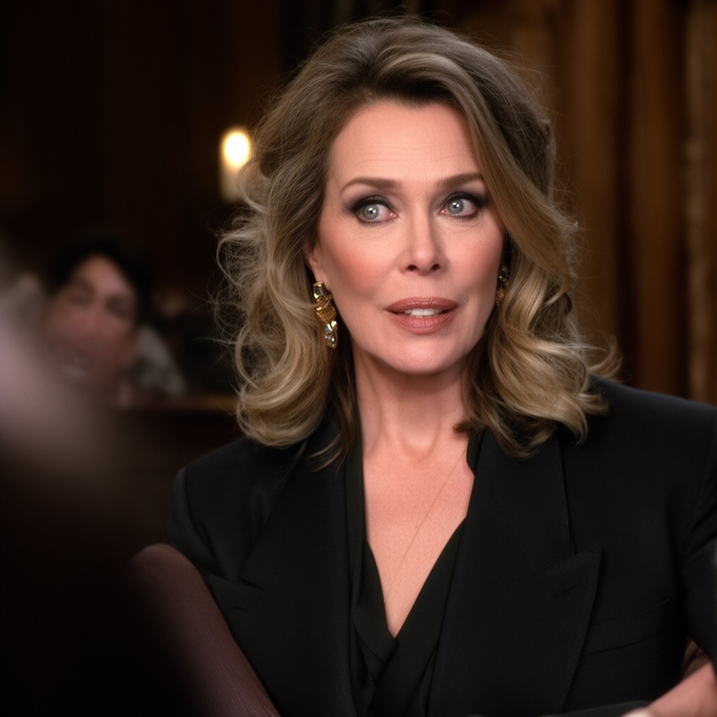 AI-generated illustration of Jessica Lange