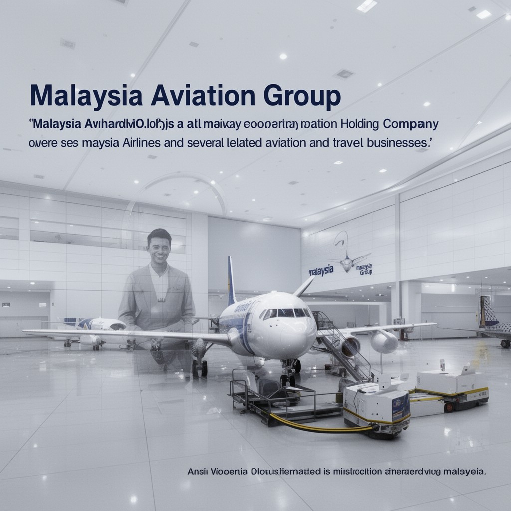 AI-generated illustration of Malaysia Aviation Group