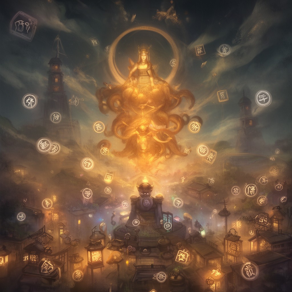 AI-generated illustration of Shingon Buddhism