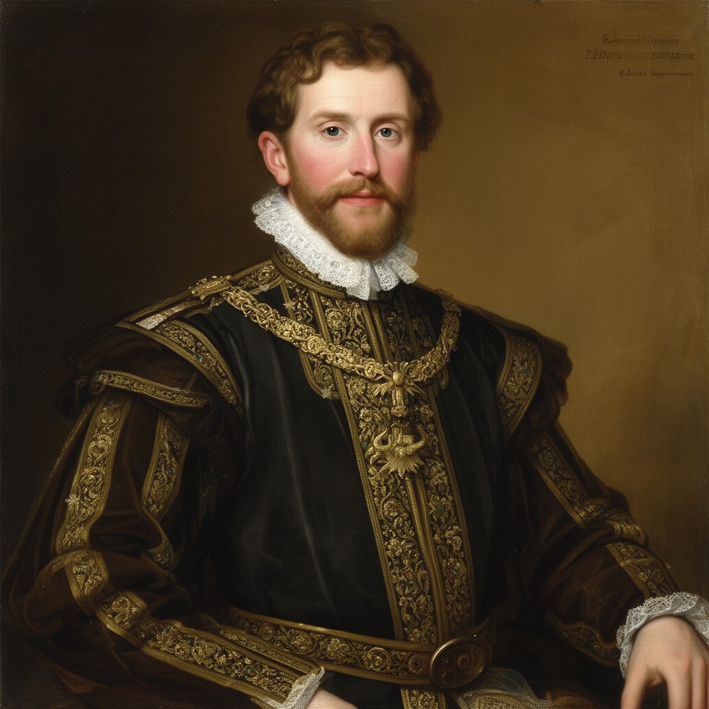 AI-generated illustration of Edward Seymour, 1st Duke of Somerset