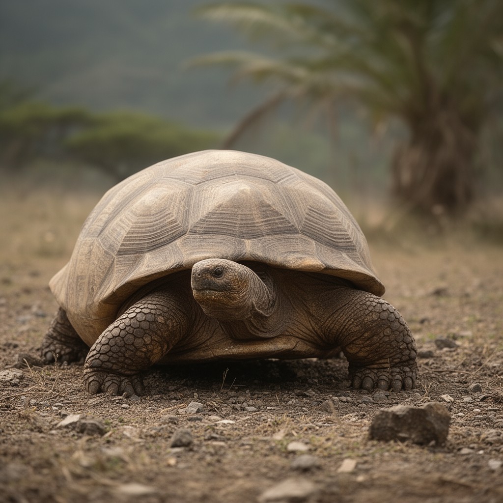 AI-generated illustration of Chelonoidis
