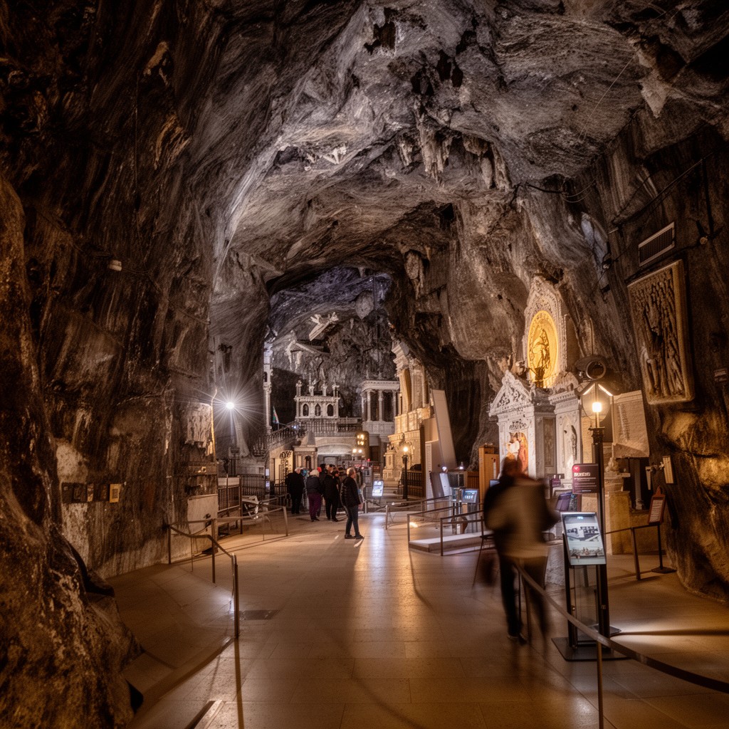 AI-generated illustration of Wieliczka and Bochnia Royal Salt Mines