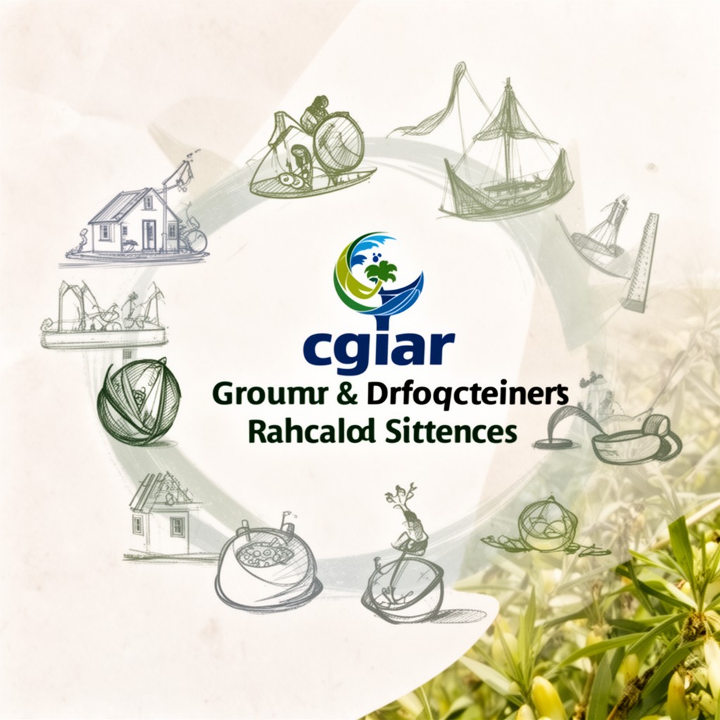 AI-generated illustration of CGIAR