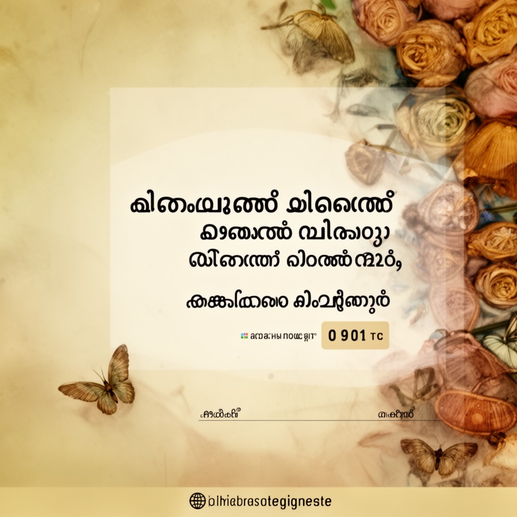 AI-generated illustration of Malayalam
