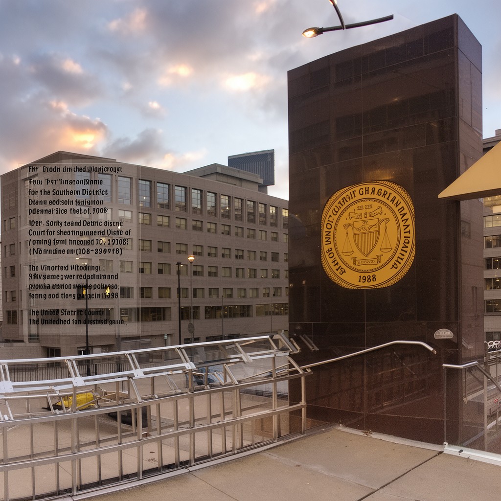 AI-generated illustration of United States District Court for the Southern District of Indiana
