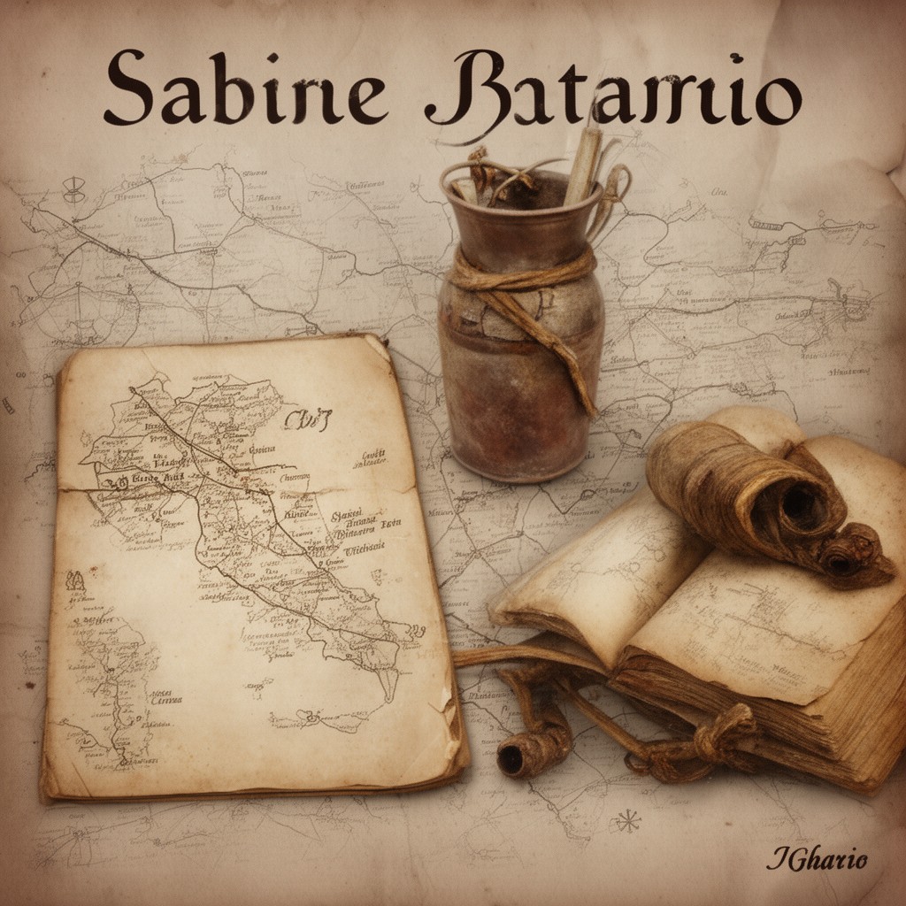 AI-generated illustration of Sabine language