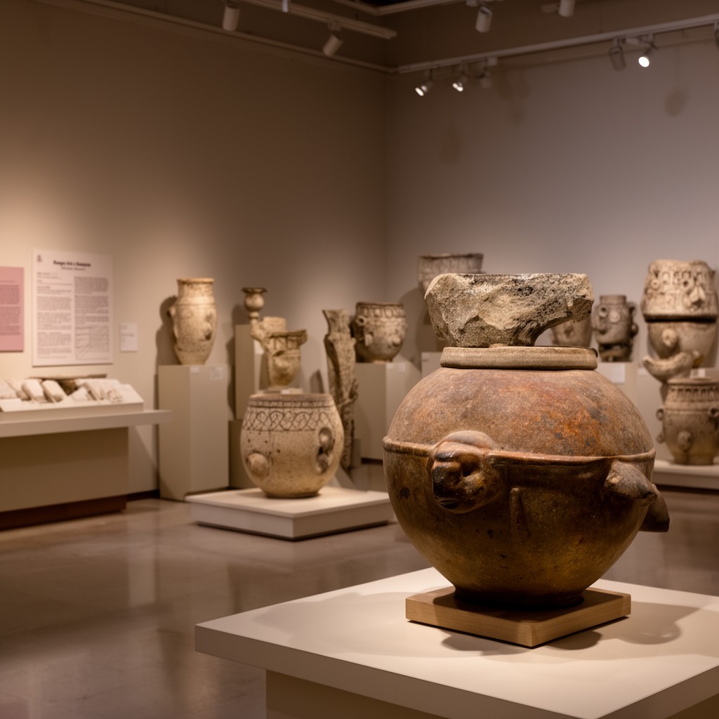 AI-generated illustration of Konya Archaeological Museum