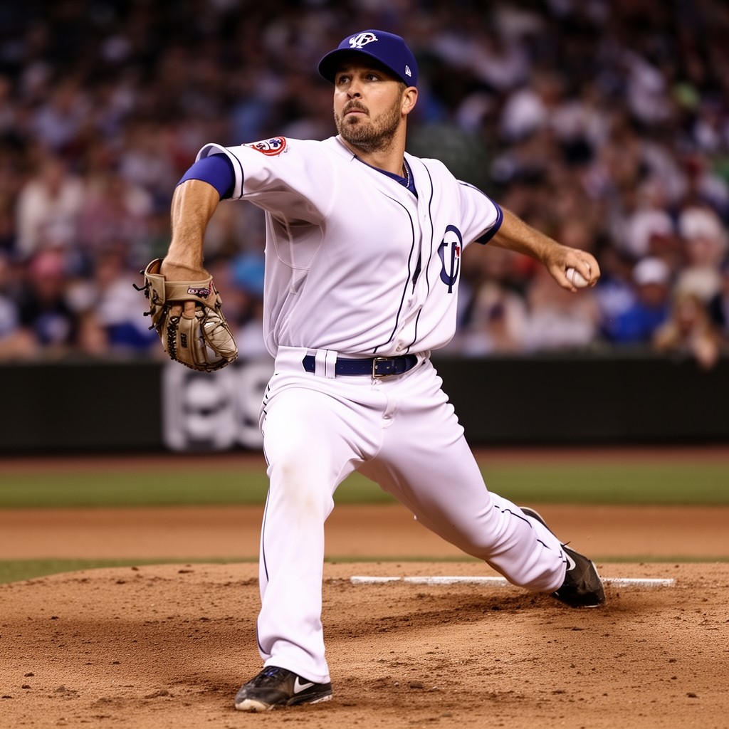 AI-generated illustration of Justin Verlander