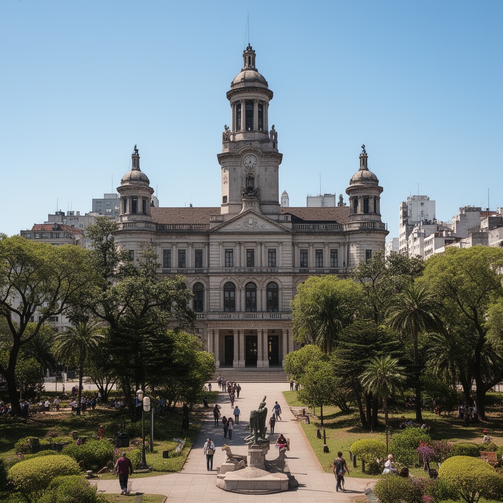 AI-generated illustration of Pontifical Catholic University of Argentina