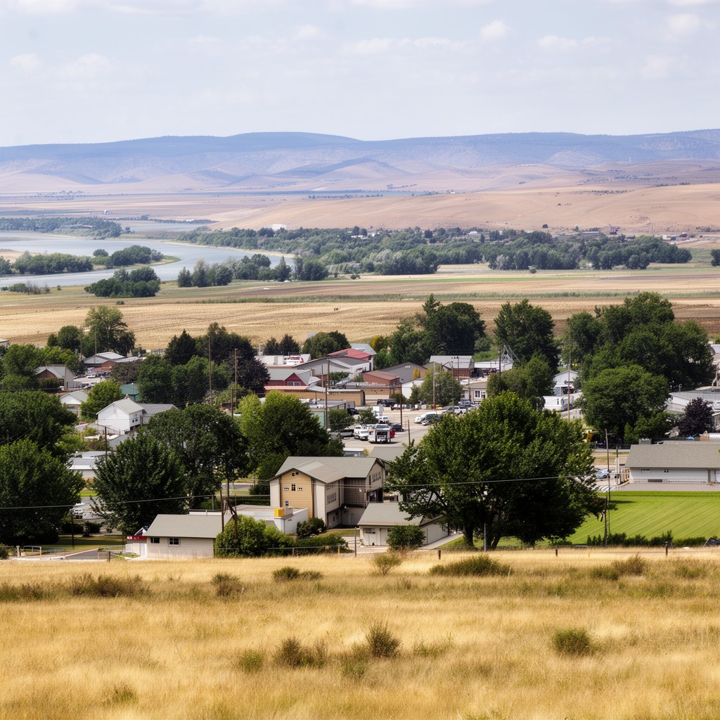 AI-generated illustration of Town of Kahlotus, Washington