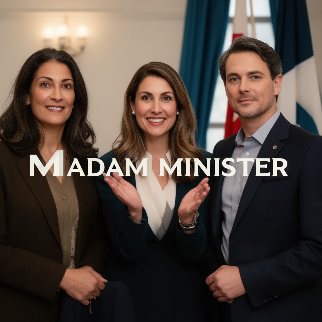 AI-generated illustration of Madam Minister