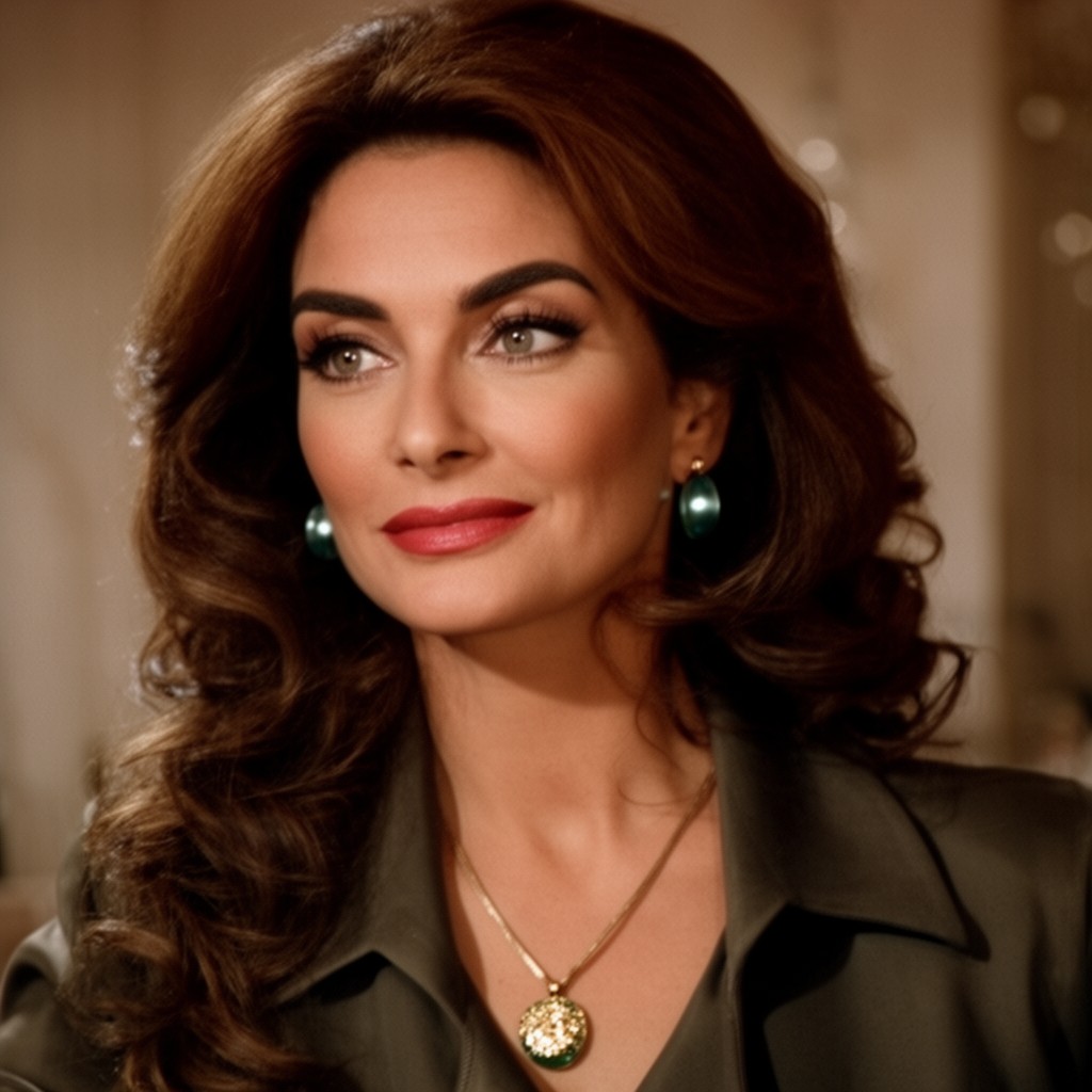 AI-generated illustration of Sophia Loren