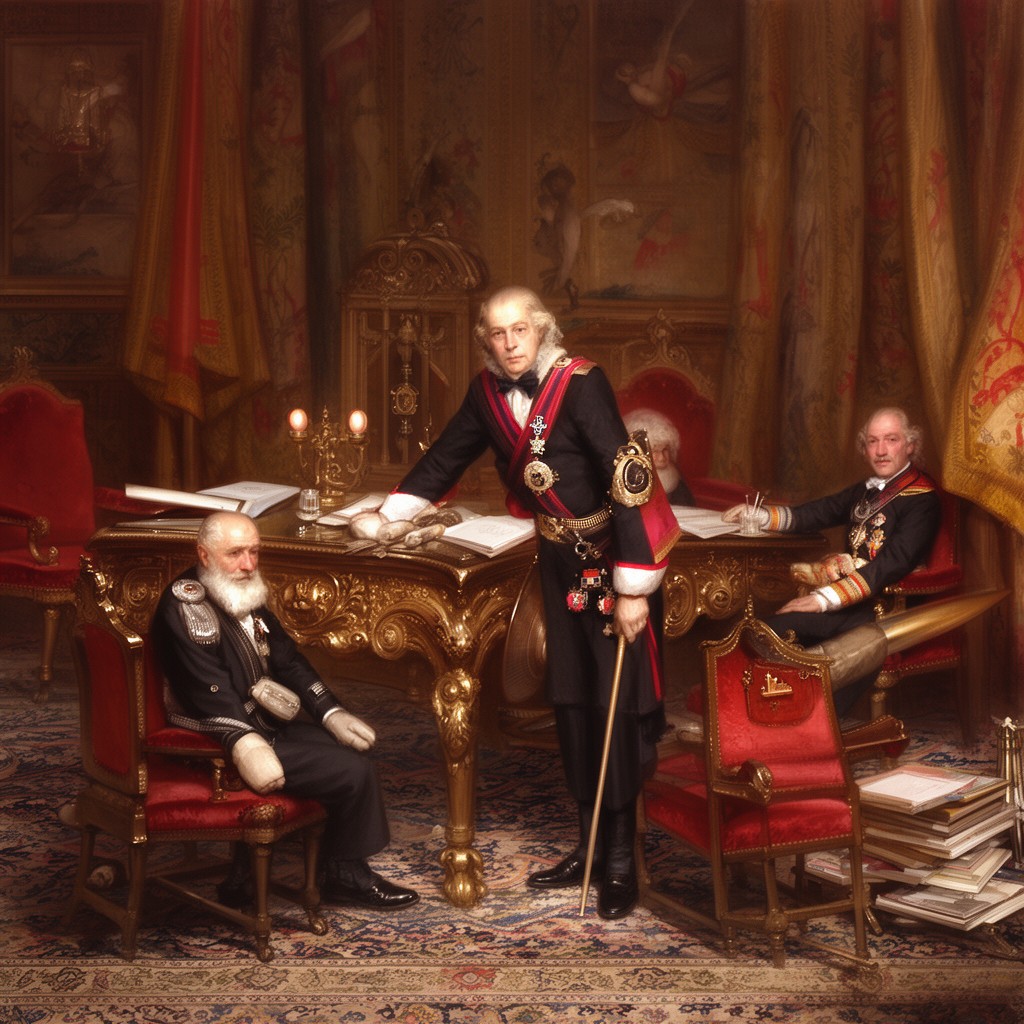 AI-generated illustration of Great Officer of State