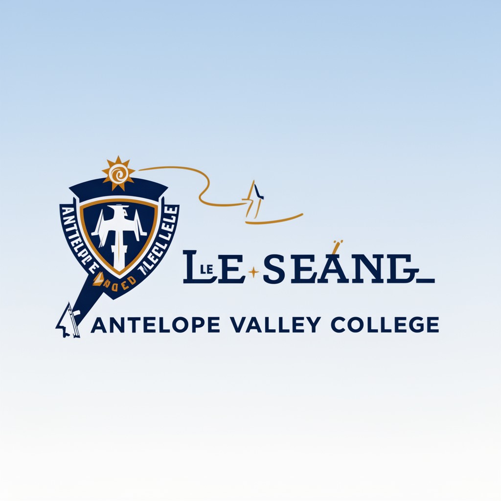 AI-generated illustration of Antelope Valley College
