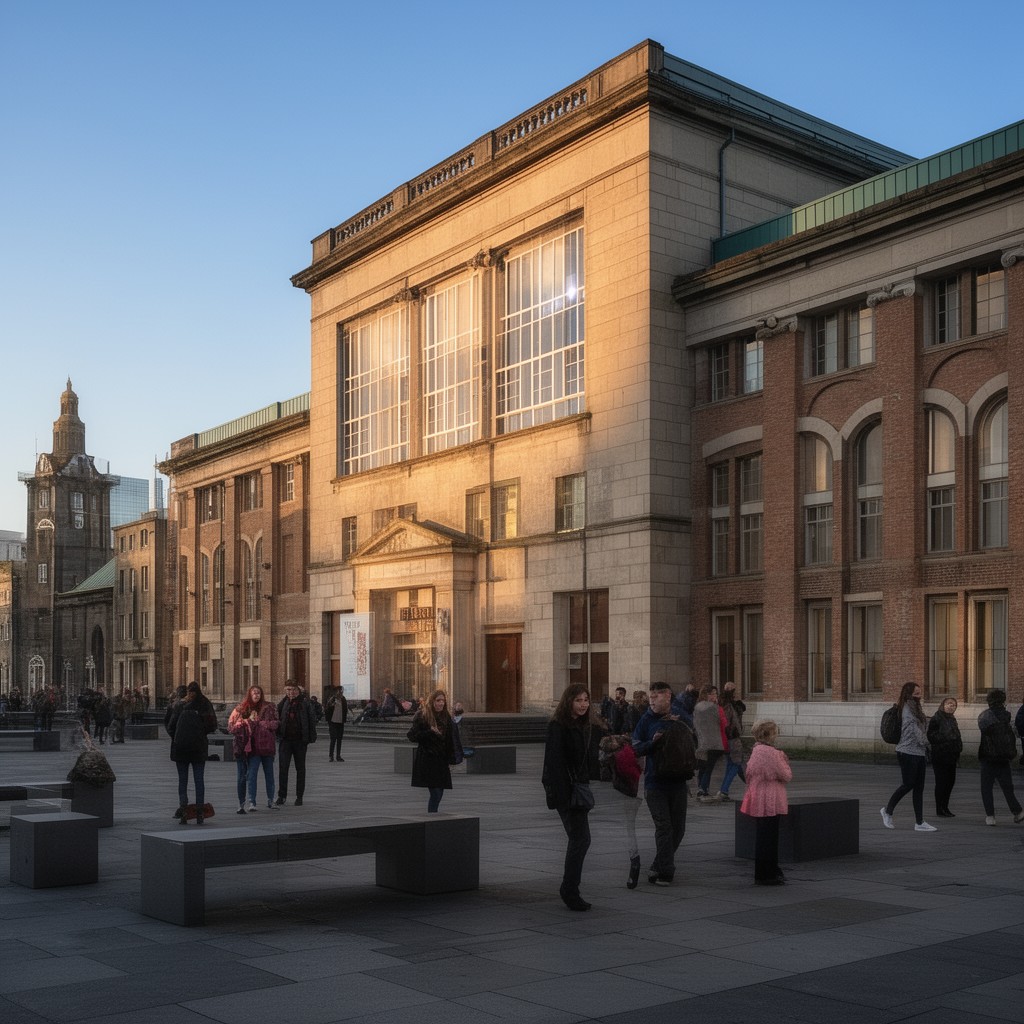 AI-generated illustration of Tate Liverpool