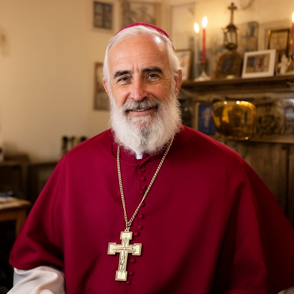 AI-generated illustration of Archbishop of Athens and All Greece