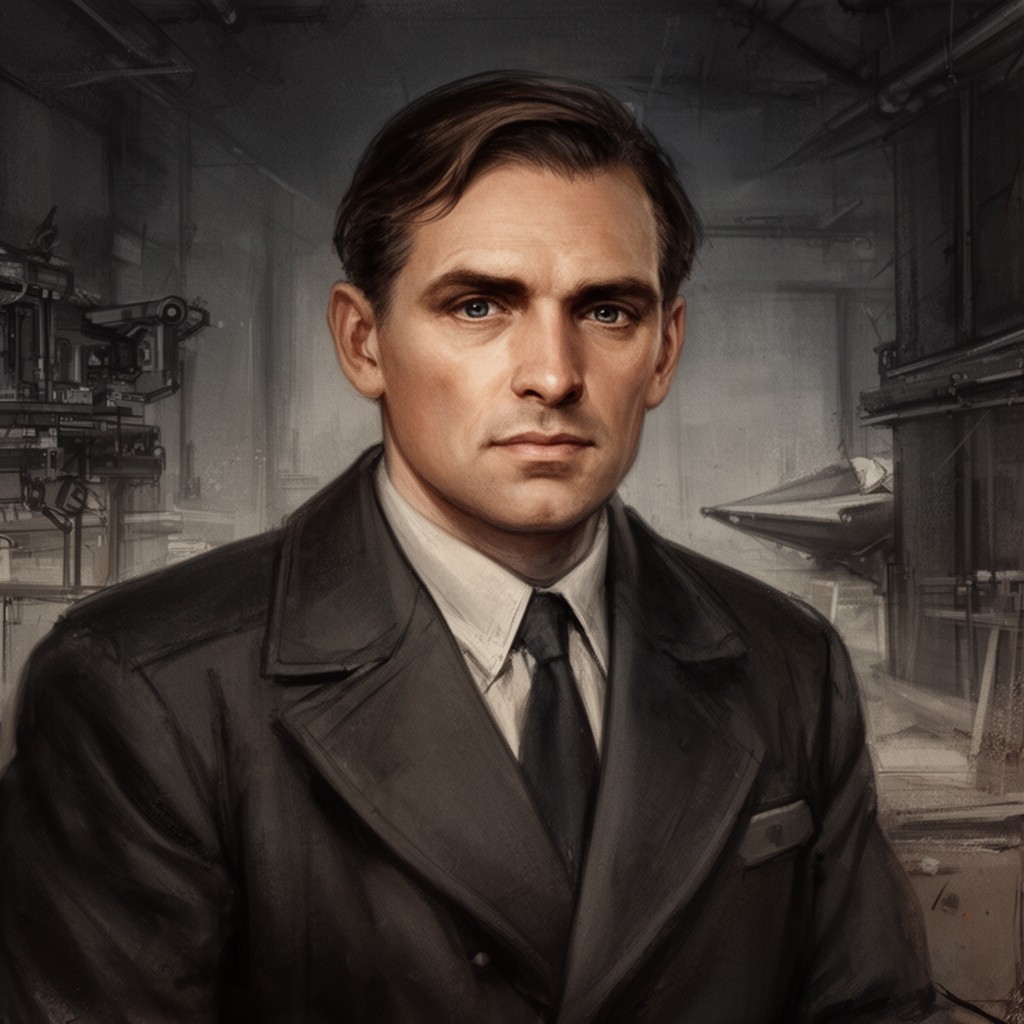 AI-generated illustration of Speer