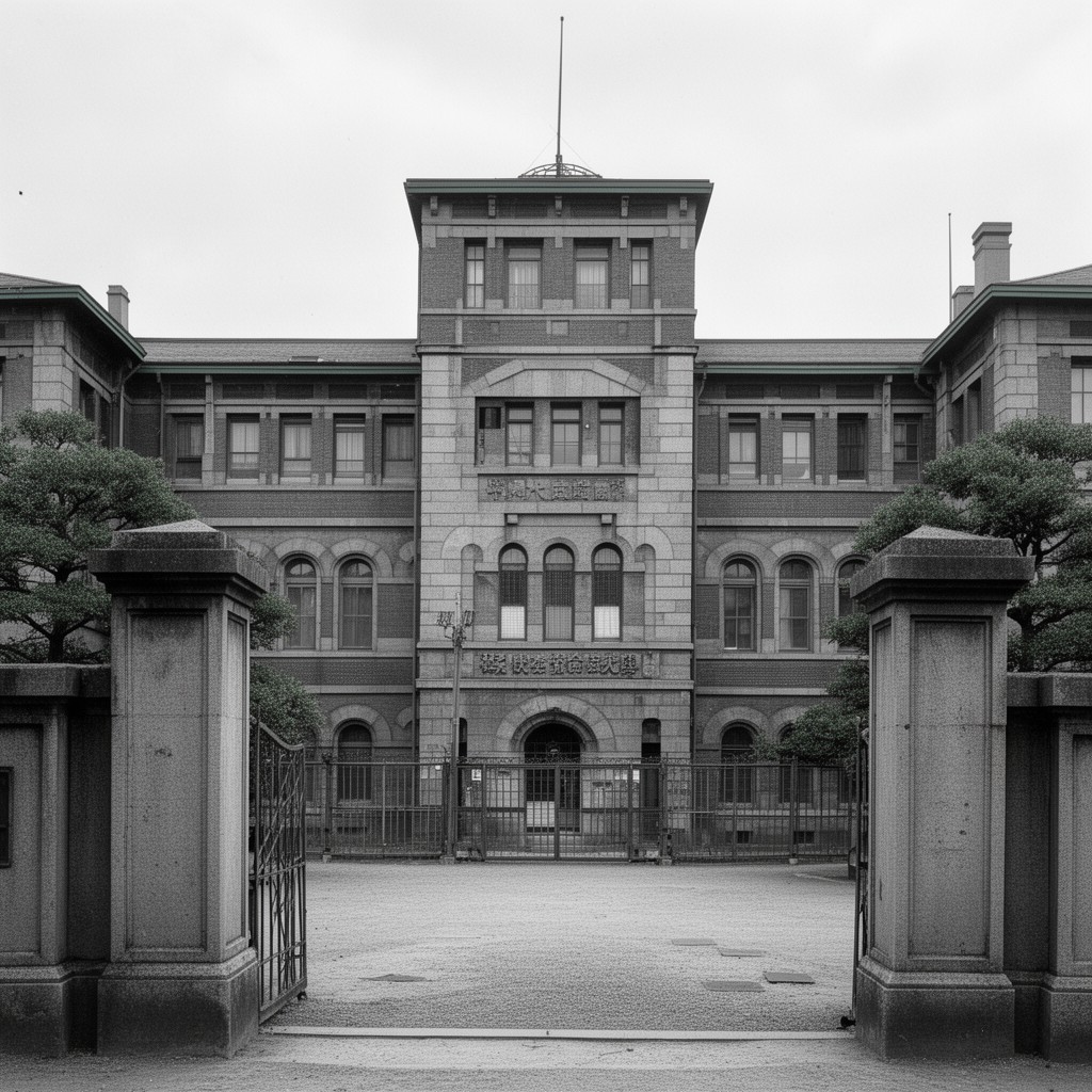 AI-generated illustration of Sugamo Prison