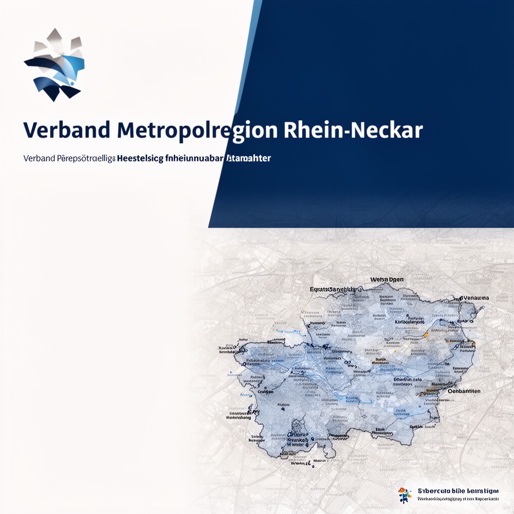 AI-generated illustration of Verband Metropolregion Rhein-Neckar