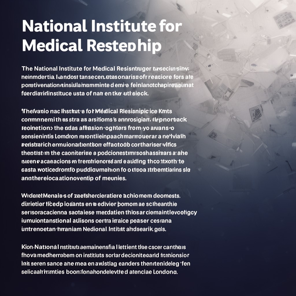 AI-generated illustration of National Institute for Medical Research