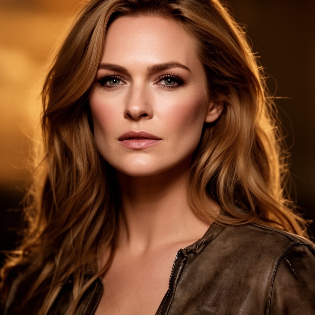 AI-generated illustration of Charlize Theron