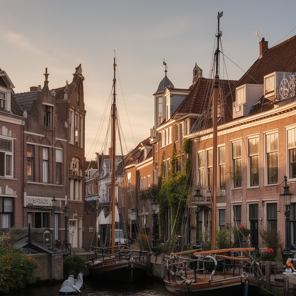 AI-generated illustration of Harlingen
