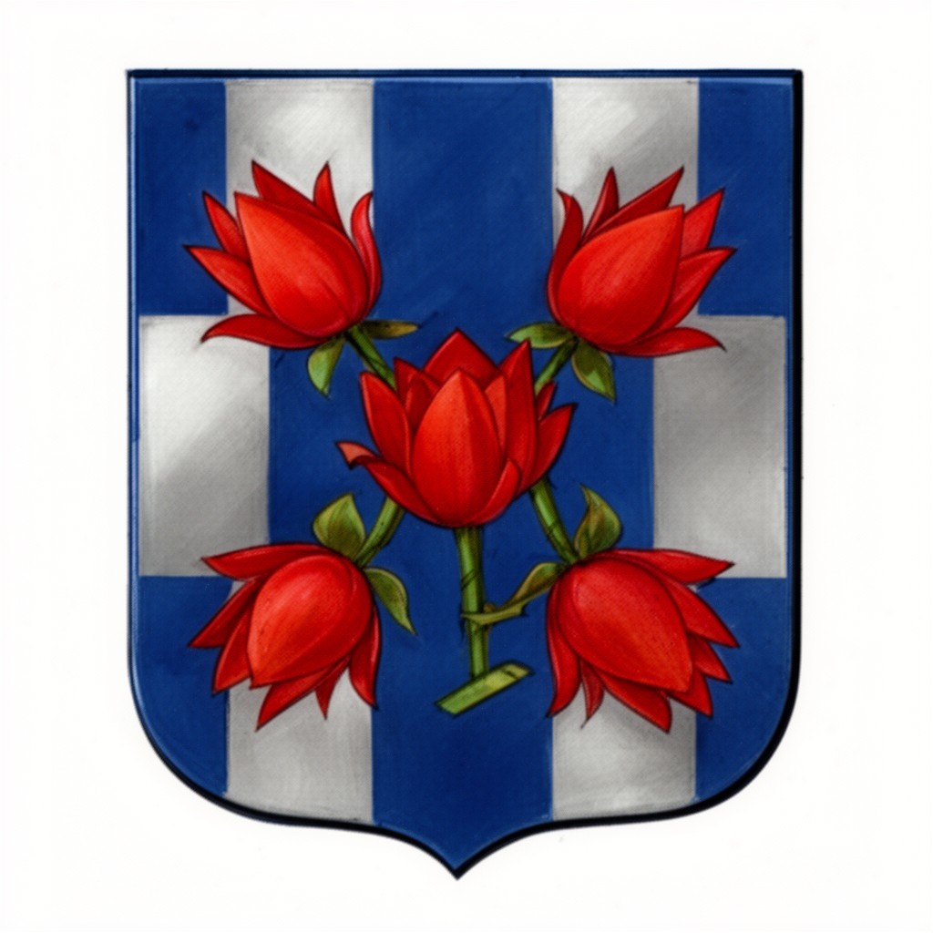 AI-generated illustration of Coat of arms of Friesland