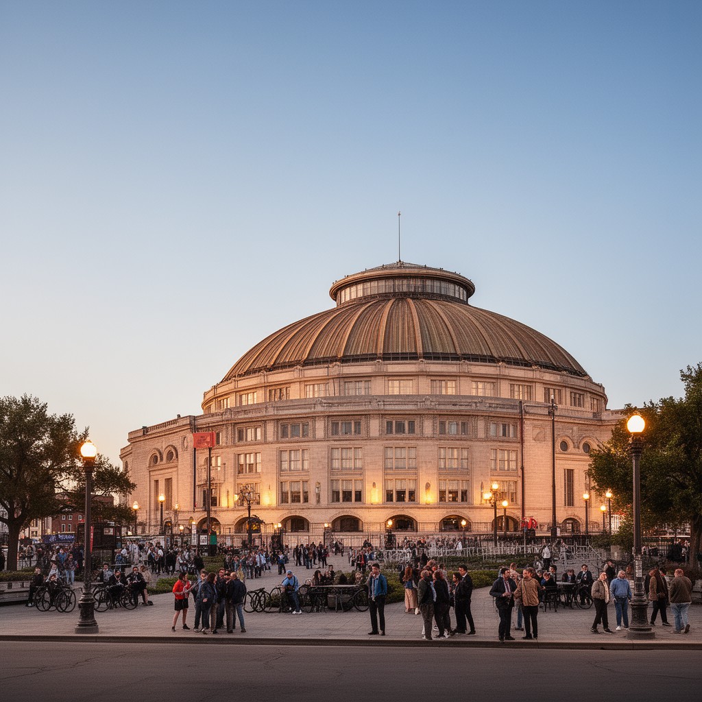 AI-generated illustration of Festival Hall