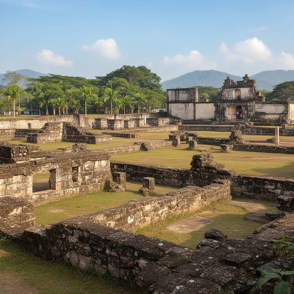 AI-generated illustration of Archaeological Site of Panamá Viejo