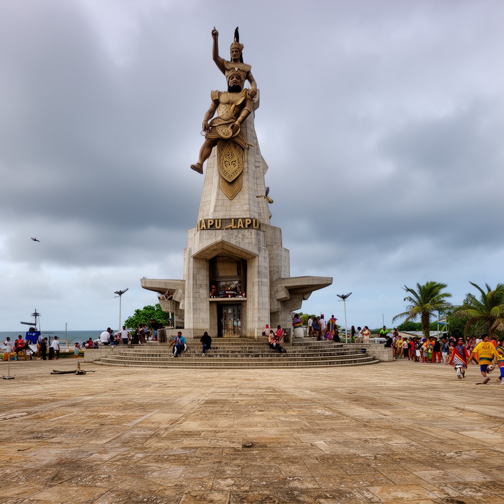 AI-generated illustration of Lapu-Lapu Shrine