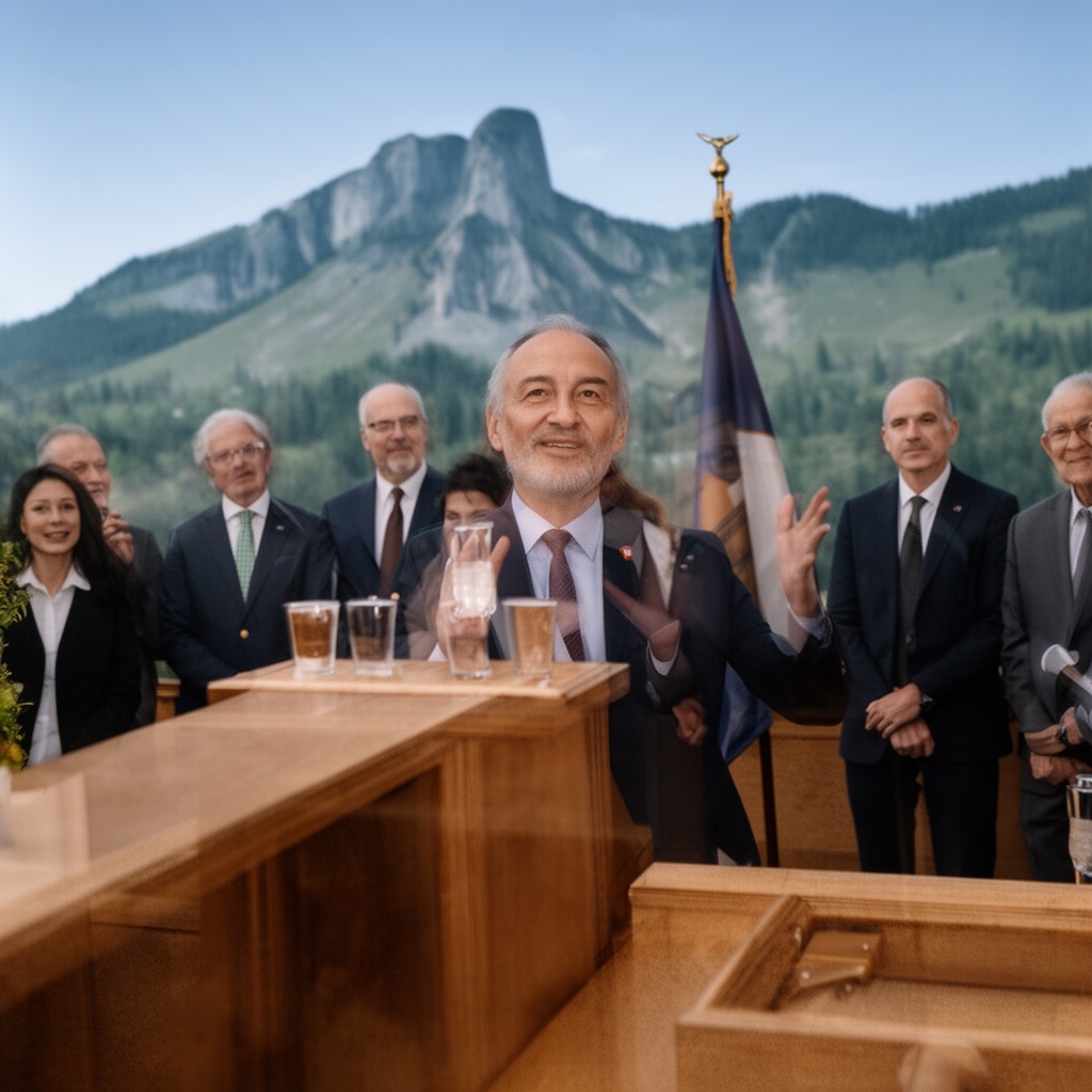 AI-generated illustration of Premier of Alberta