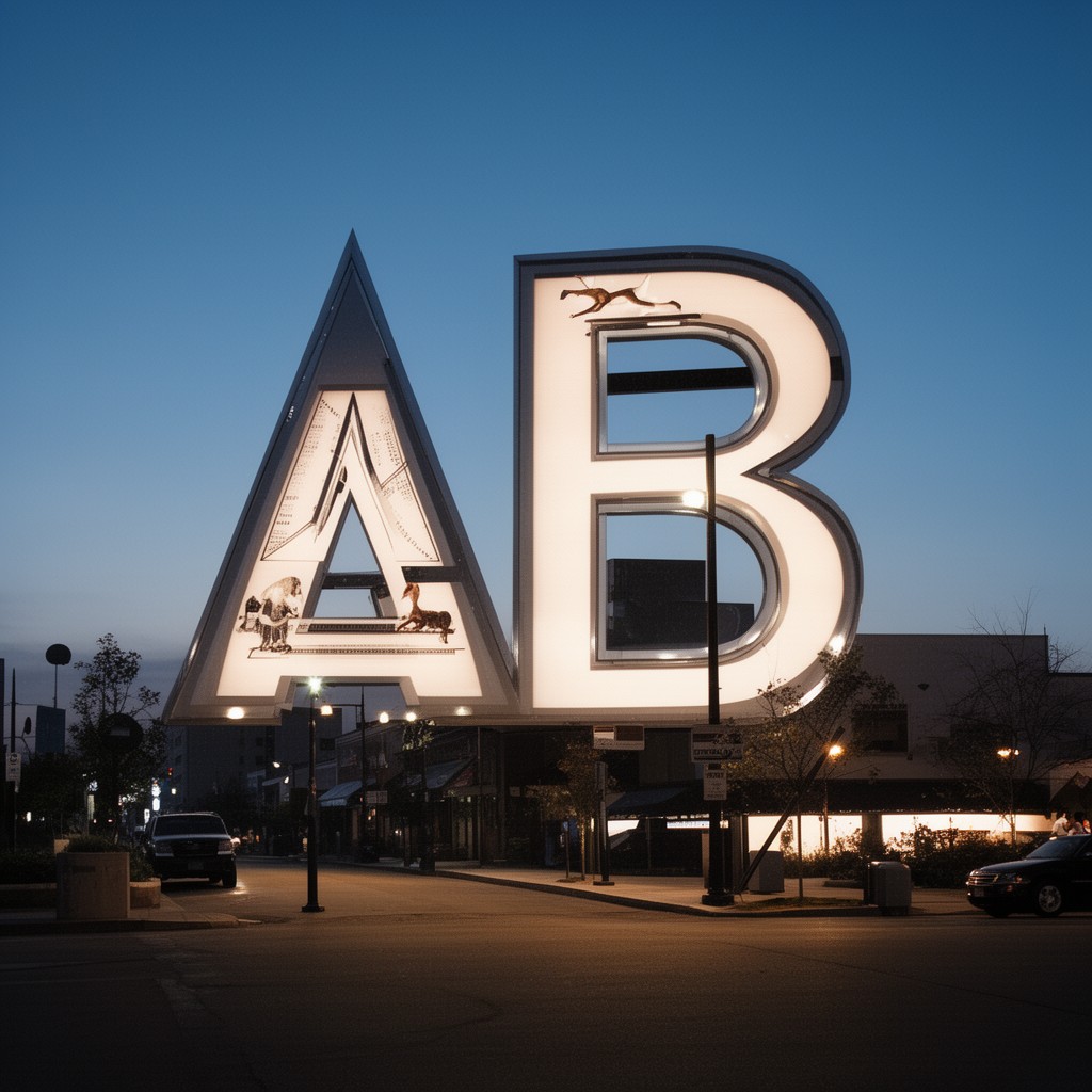 AI-generated illustration of AB