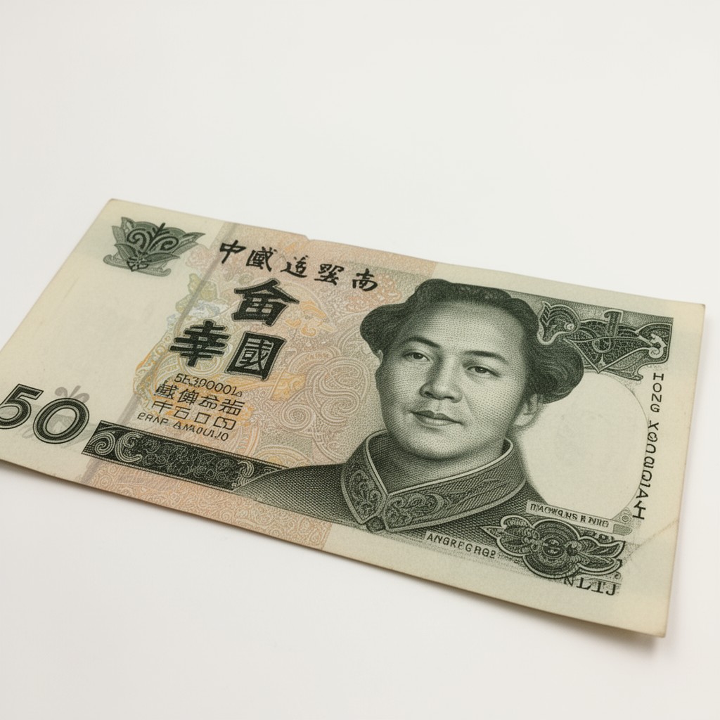 AI-generated illustration of Hong Kong dollar