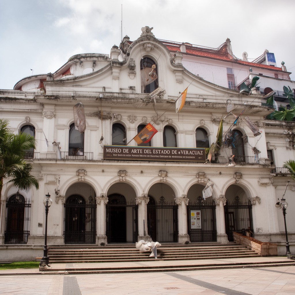 AI-generated illustration of Museo de Arte del Estado de Veracruz (Orizaba)