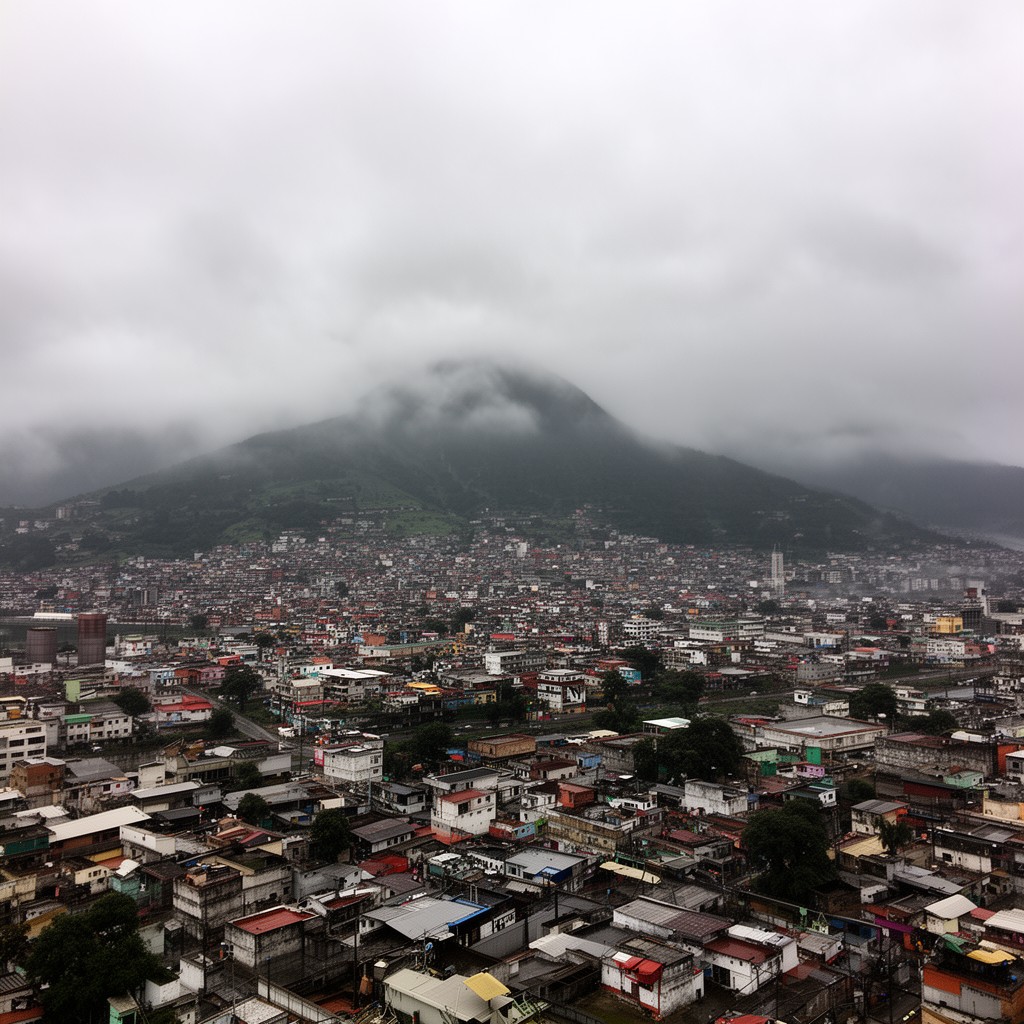 AI-generated illustration of La Pluviosilla