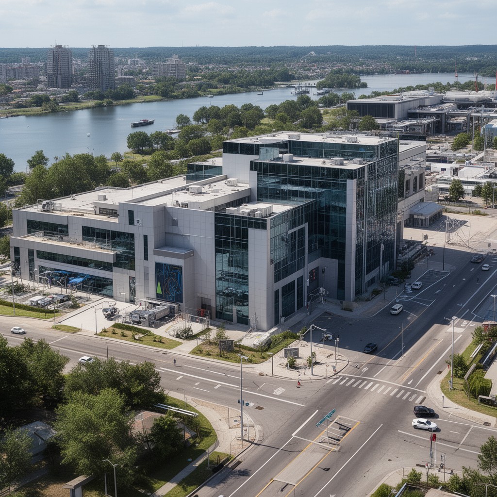 AI-generated illustration of Transportation Research and Analysis Computing Center