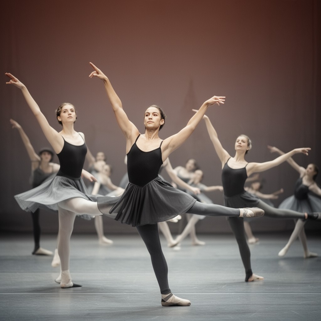 AI-generated illustration of Royal Winnipeg Ballet