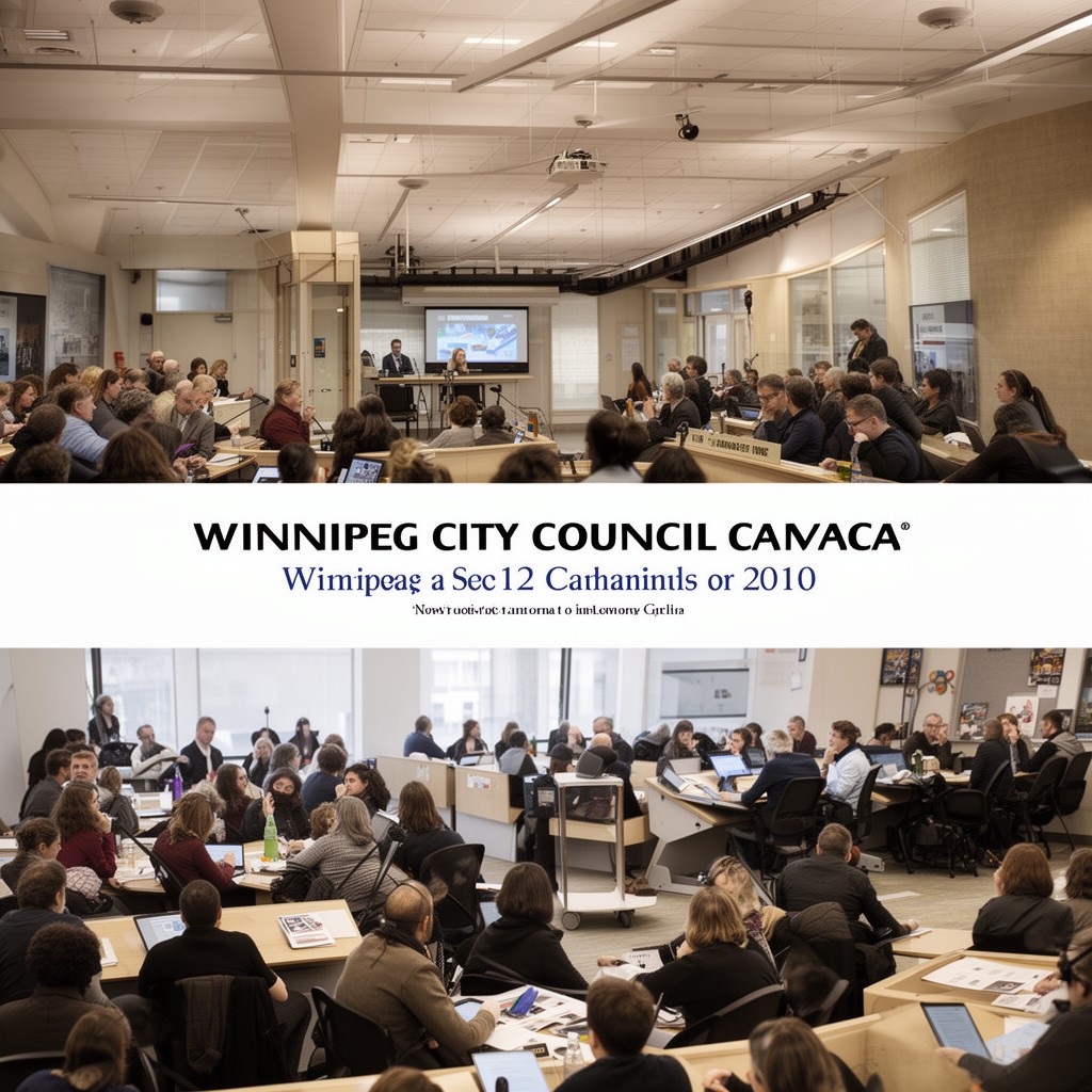 AI-generated illustration of Winnipeg City Council