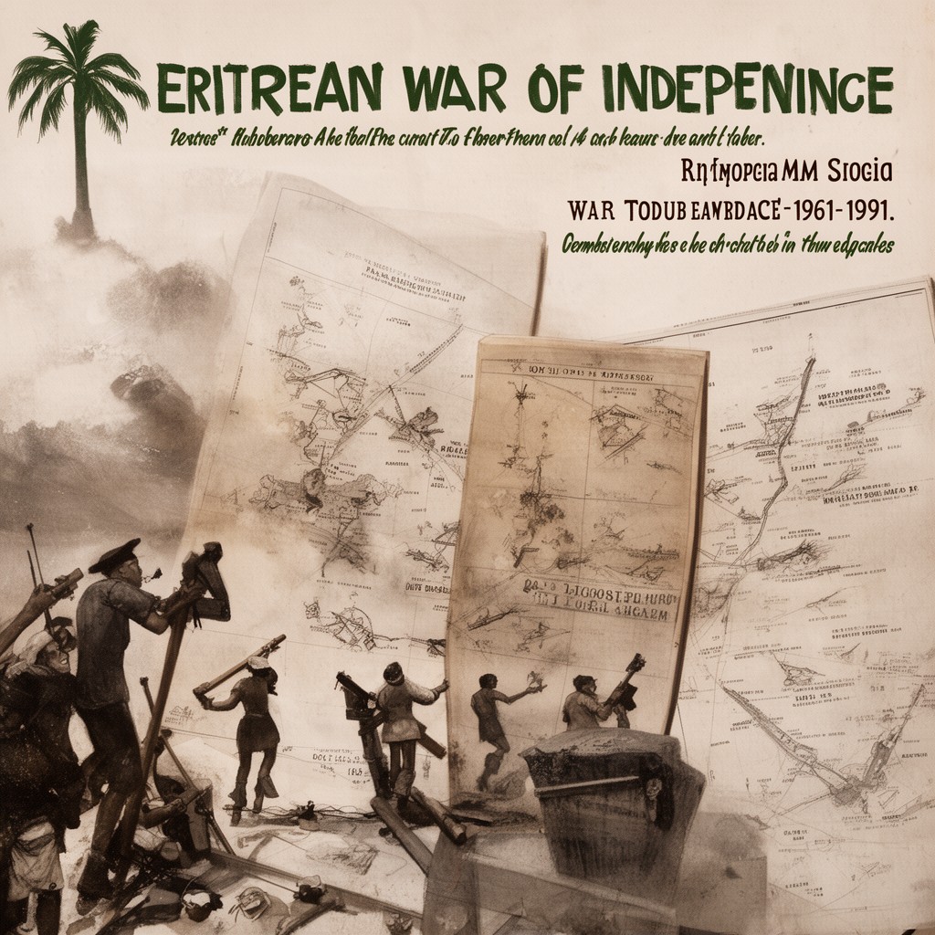 AI-generated illustration of Eritrean War of Independence