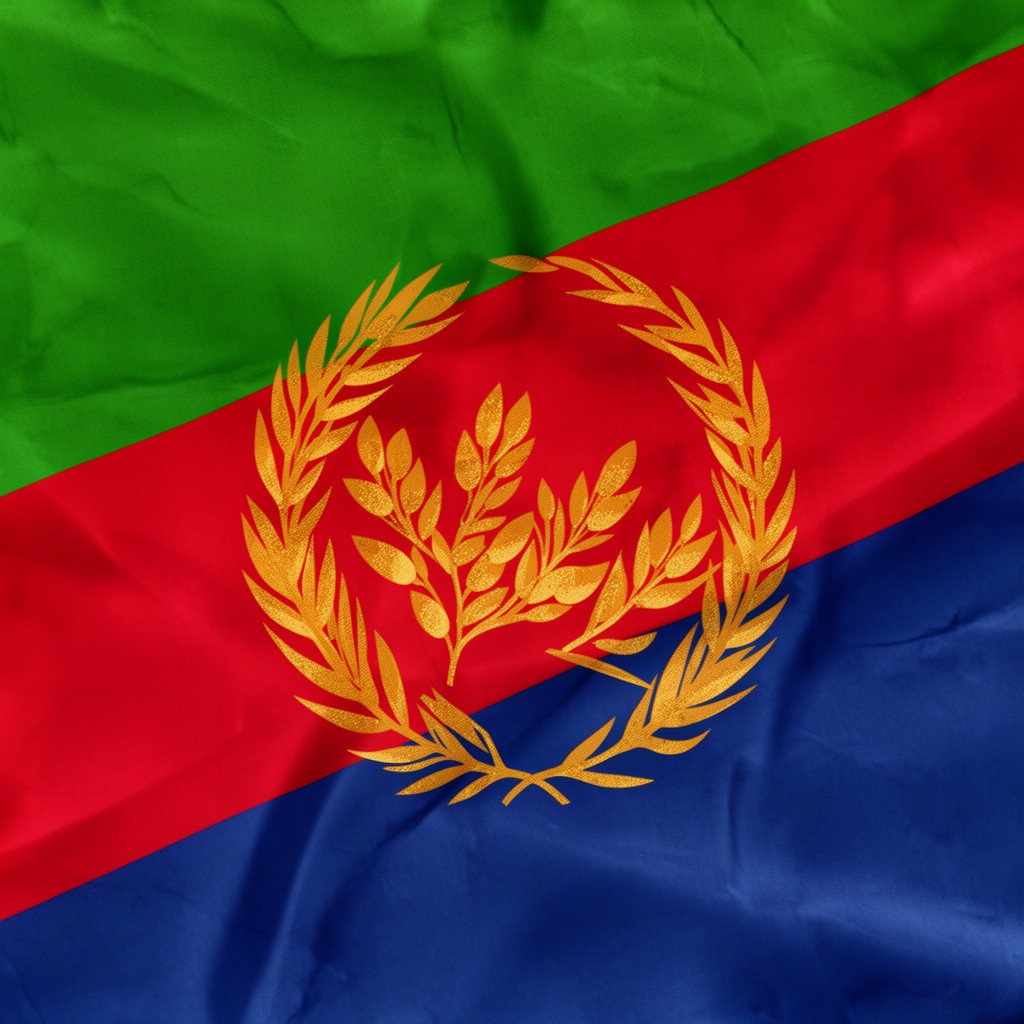 AI-generated illustration of Flag of Eritrea