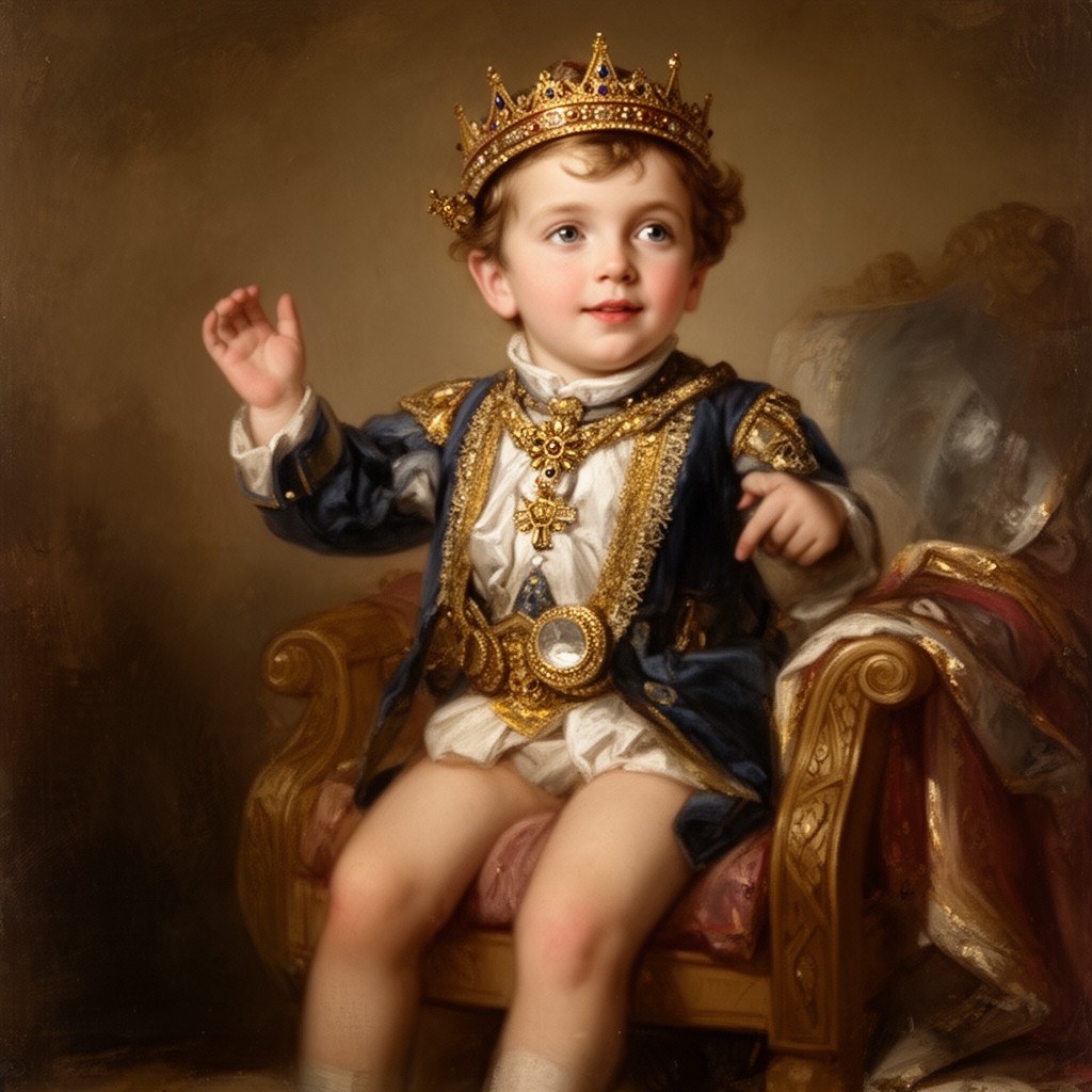 AI-generated illustration of King of Rome