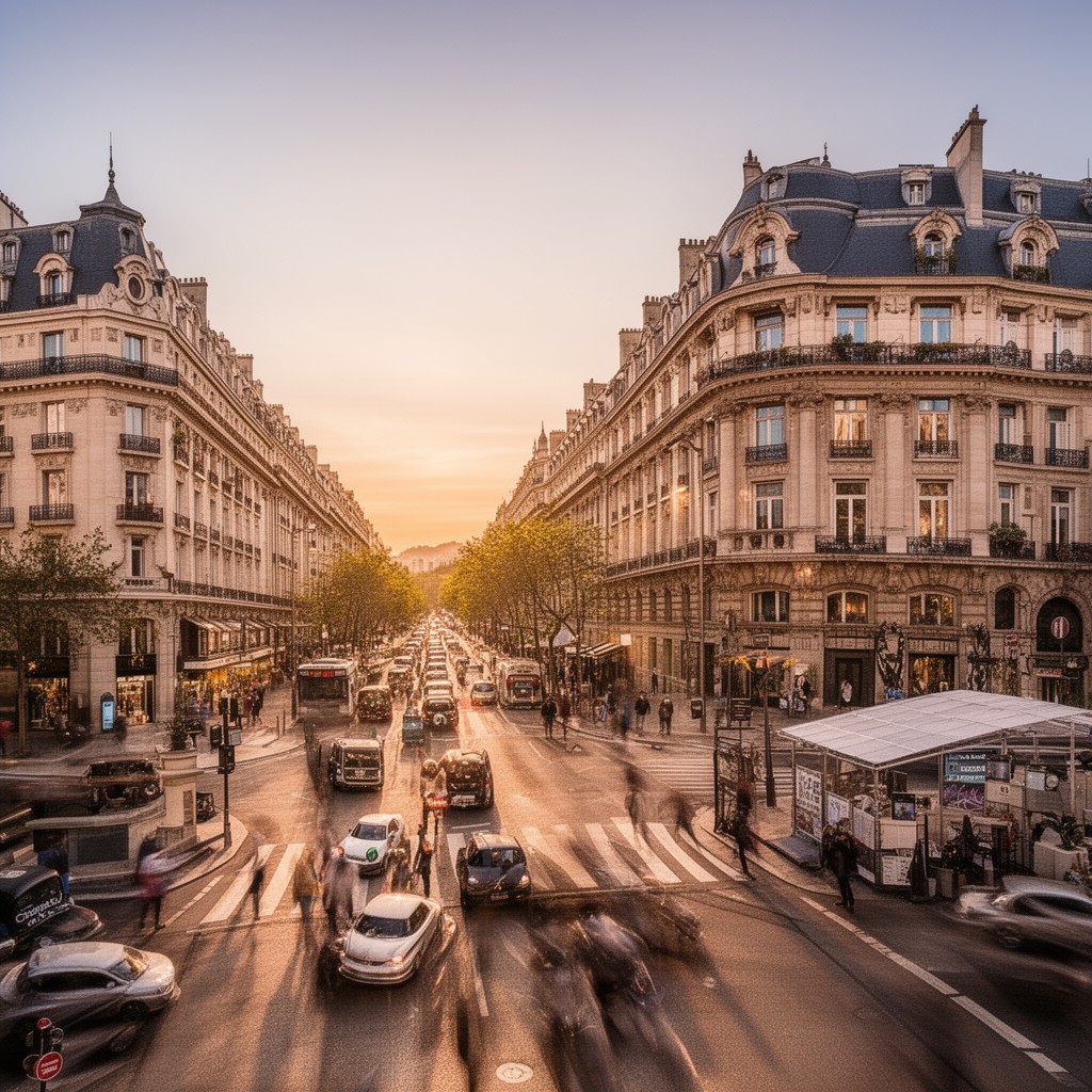 AI-generated illustration of 9th arrondissement of Paris
