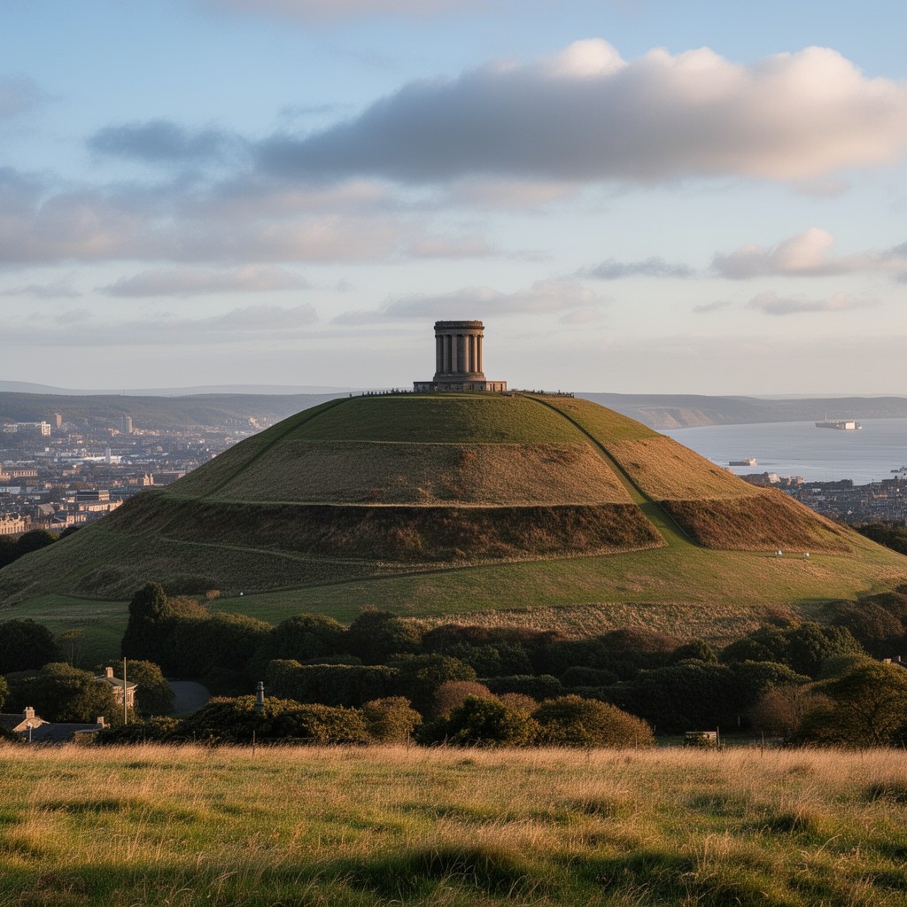AI-generated illustration of Dundee Law