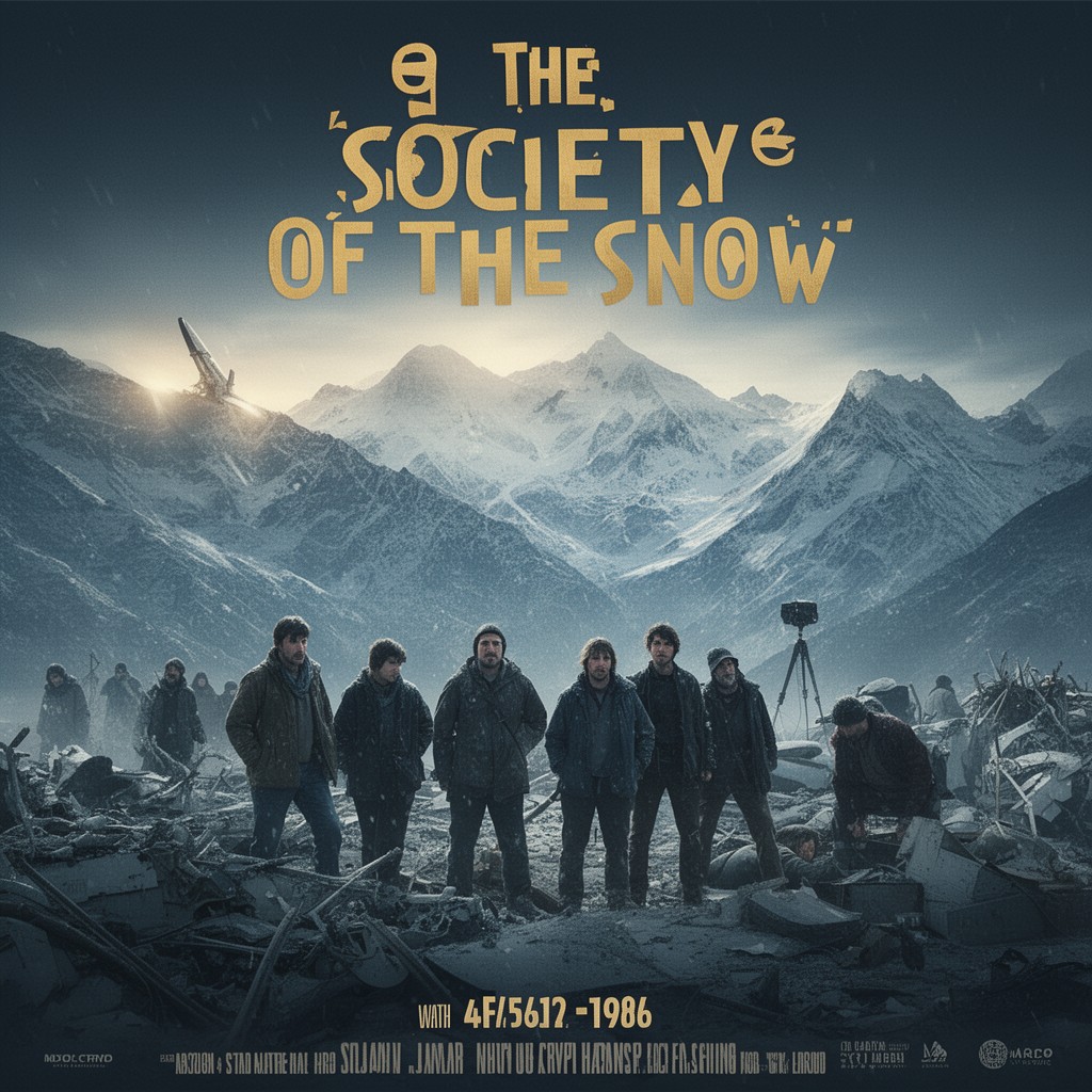 AI-generated illustration of Society of the Snow